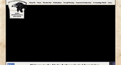 Desktop Screenshot of alaskaanthropology.org